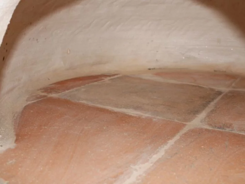 BALDOSA DE BARRO DE REFUERZO ANTIDESGASTE POR DENTRO DE LA BOVEDA