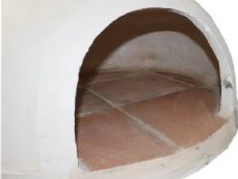 BALDOSA DE BARRO DE REFUERZO ANTIDESGASTE POR DENTRO DE LA BOVEDA
