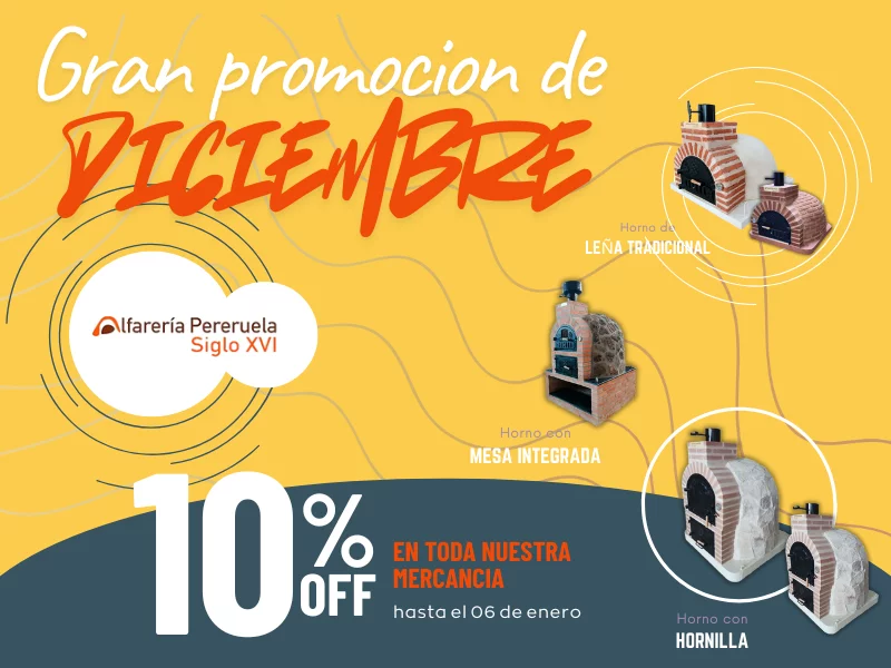 GRAN PROMOCION DE DICIEMBRE!!..  10% DE DESCUENTO EN TODA NUESTRA MERCANCIA.