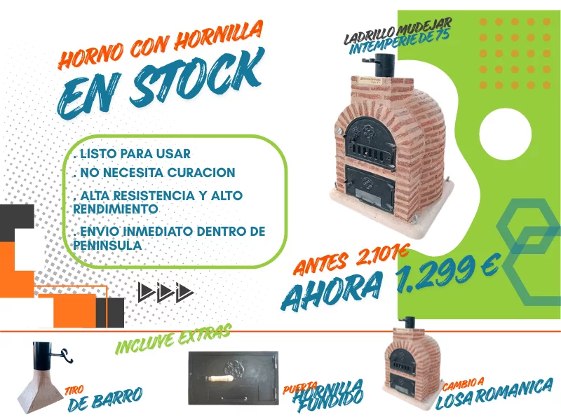 HORNO CON HORNILLA EN STOCK