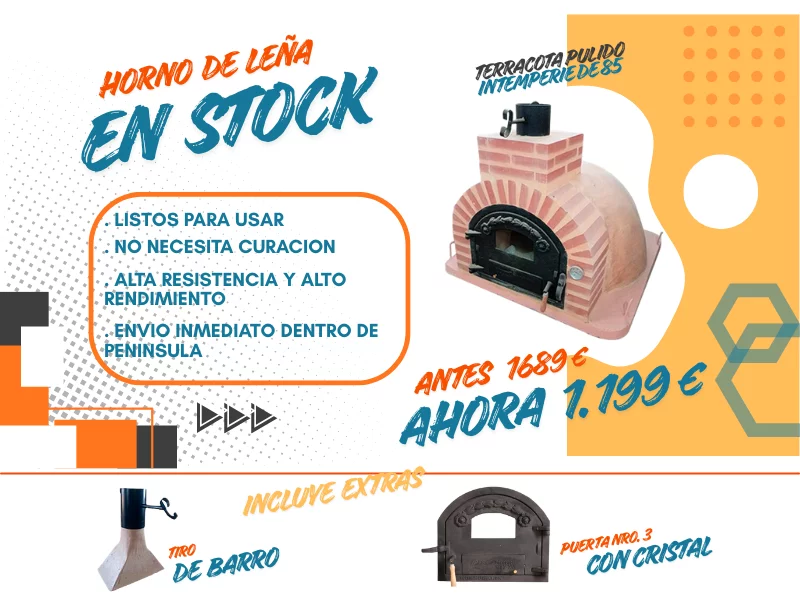 HORNOS DE LEÑA EN STOCK