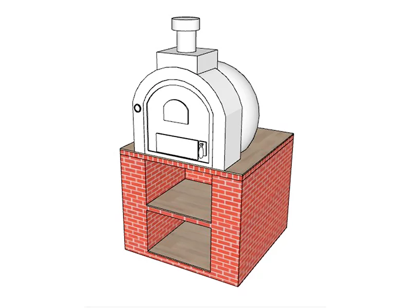 MESA INTEGRADA PARA HORNO