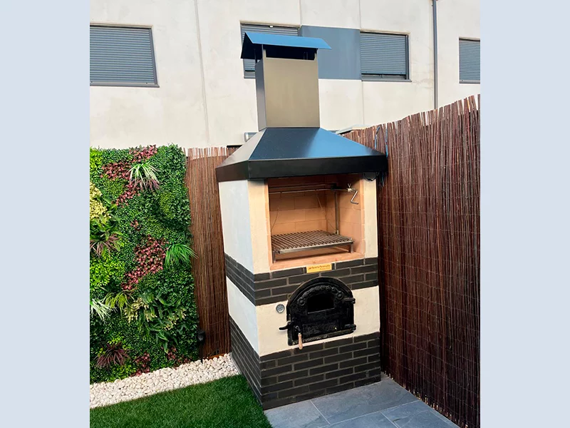 MIX BARBECUE MODELO RAYURES NOIRES