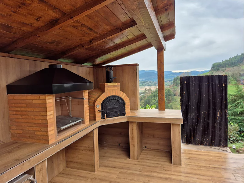 PACK DE HORNO Y BARBACOA EN LADRILLO PERERUELA