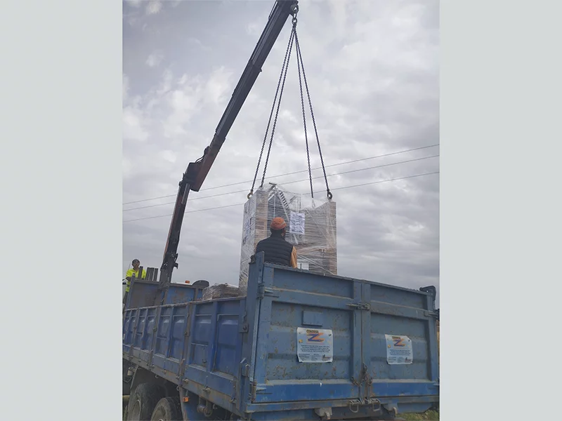 SISTEMA DE TRANSPORTE POR GRUA (PATENTADO)