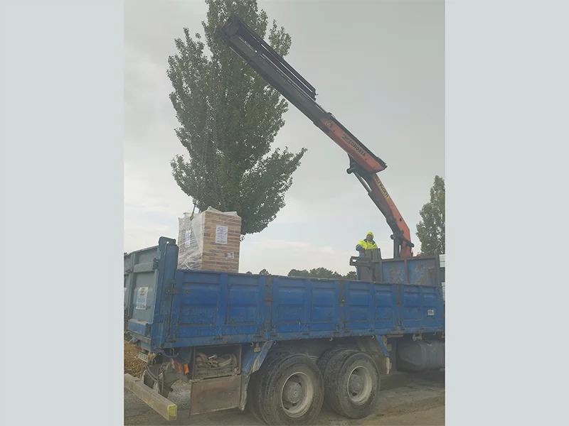 SISTEMA DE TRANSPORTE POR GRUA (PATENTADO)