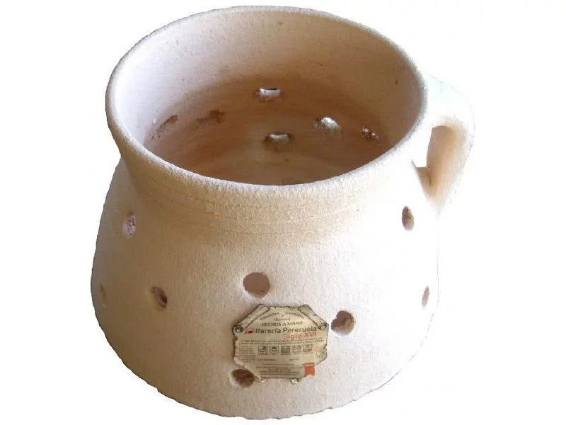 TOSTADOR DE CASTAÑAS DE BARRO